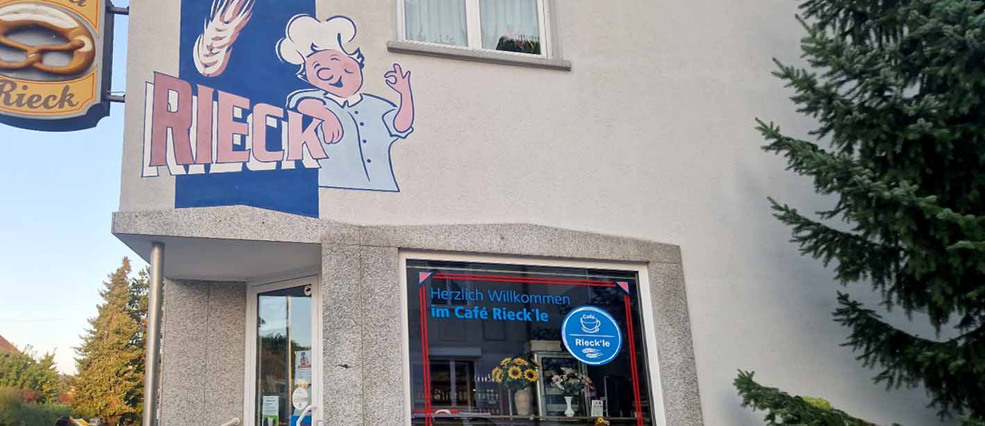 Bäckerei & Konditorei Rieck Heidenheim – Kontakt – Außenansicht Filiale Bühlstraße 32 in Heidenheim